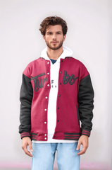 Turbo Button Style Men's Varsity Jacket