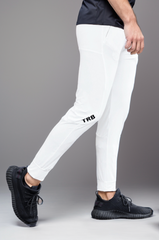 Turbo Side Stripes Sportswear Trouser In Off White