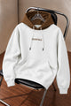 Essental Everyday Casual Men's Hoodie In White