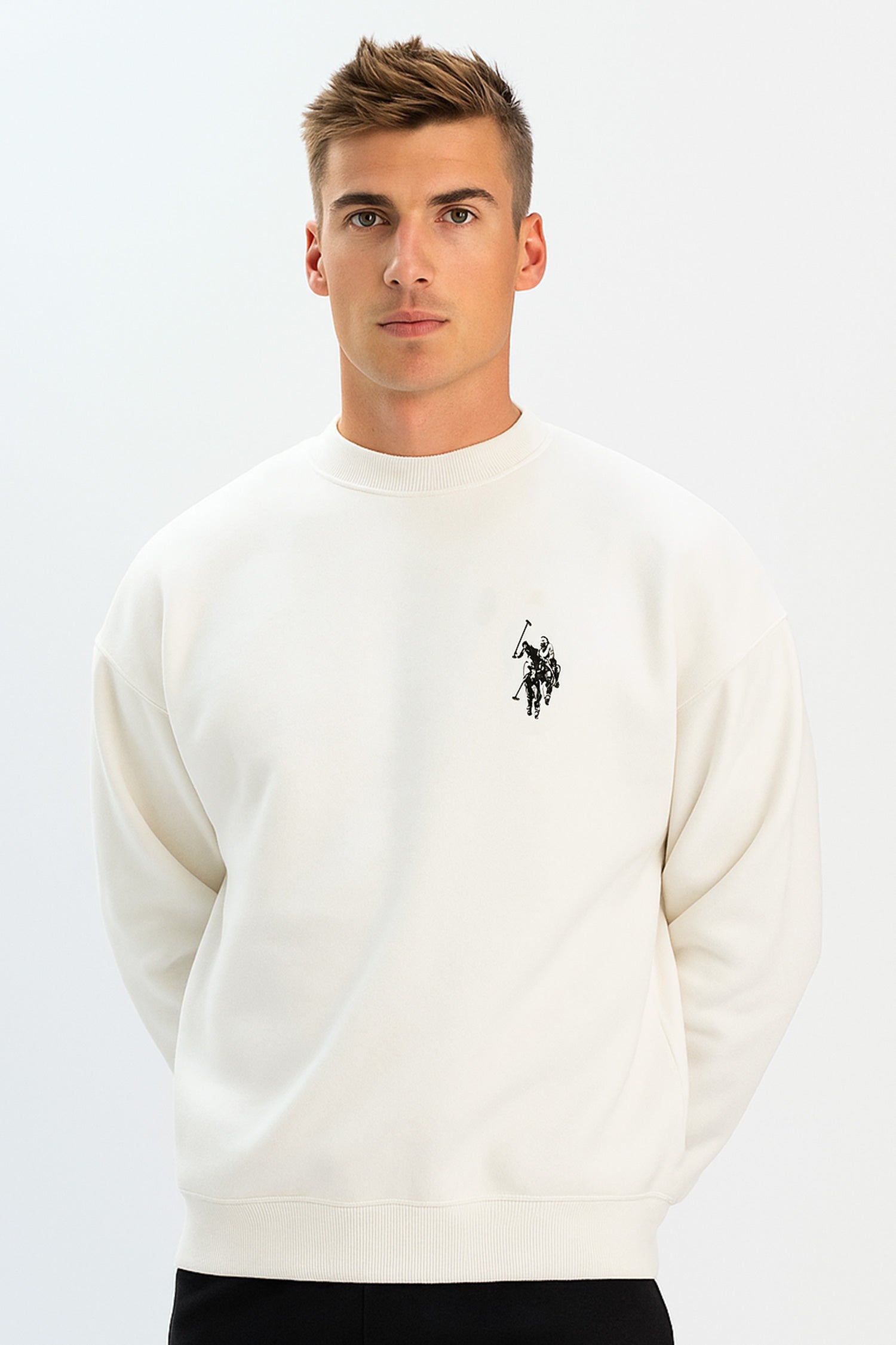 Rph Lren Neck Adele Round Neck Imported Men's Sweatshirt