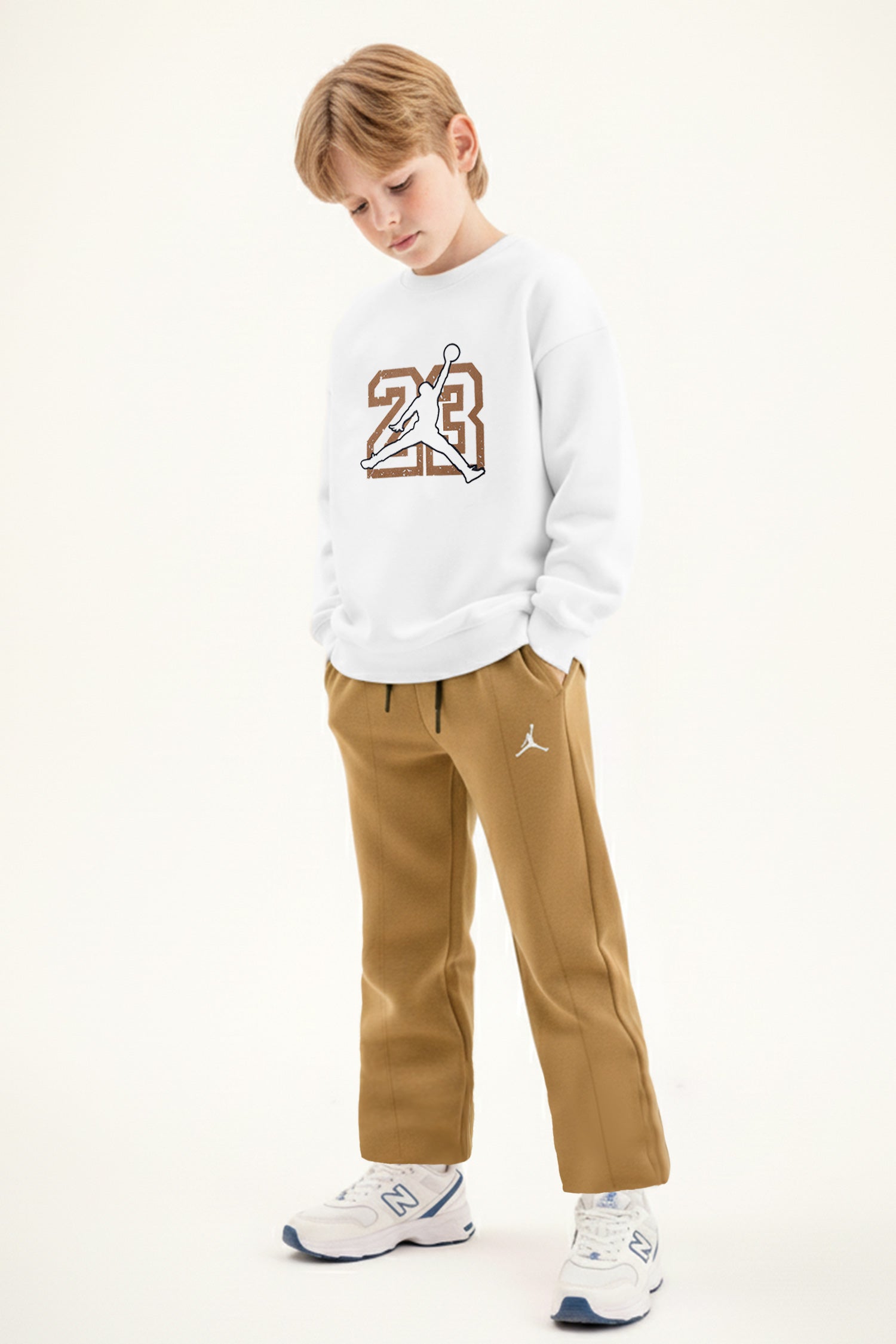 Jrdn Flight Essential Oversized Unisex Kids Tracksuit