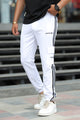 Adds Micro Stripes Slimfit Imported Sportswear Trouser