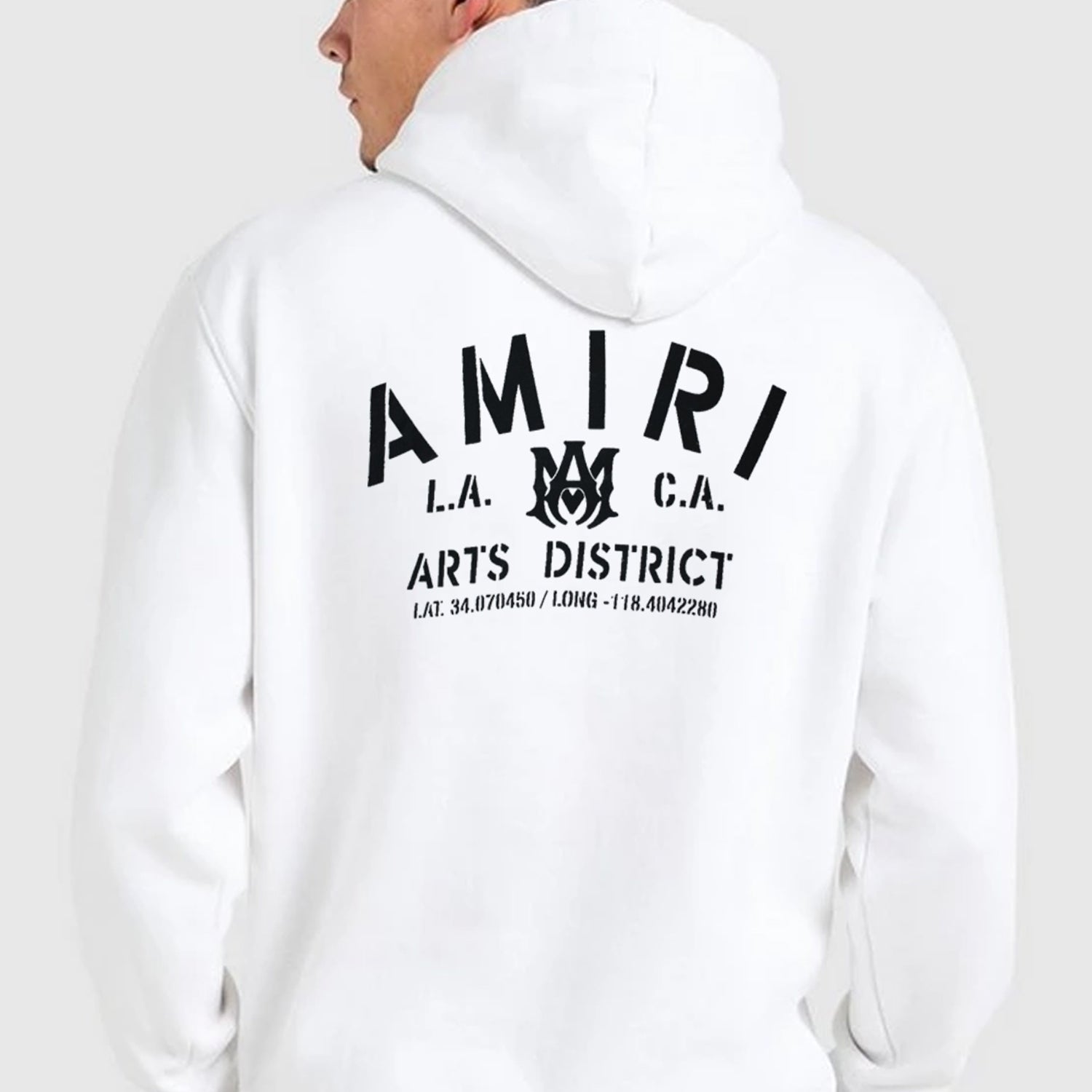Amri Thunder print Men's Fleece Hoodie