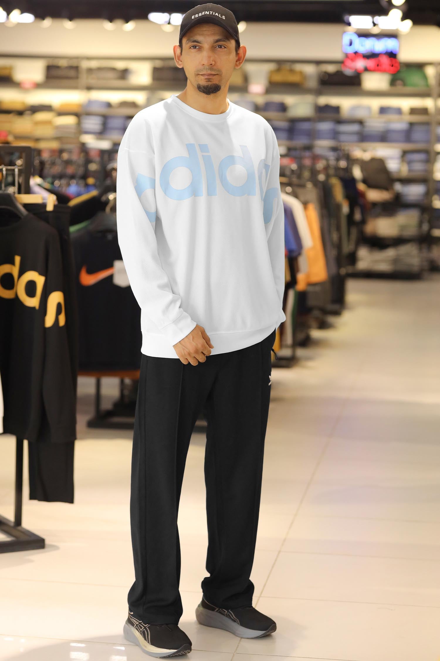 Adds Spellout Crew Round Neck Tracksuit