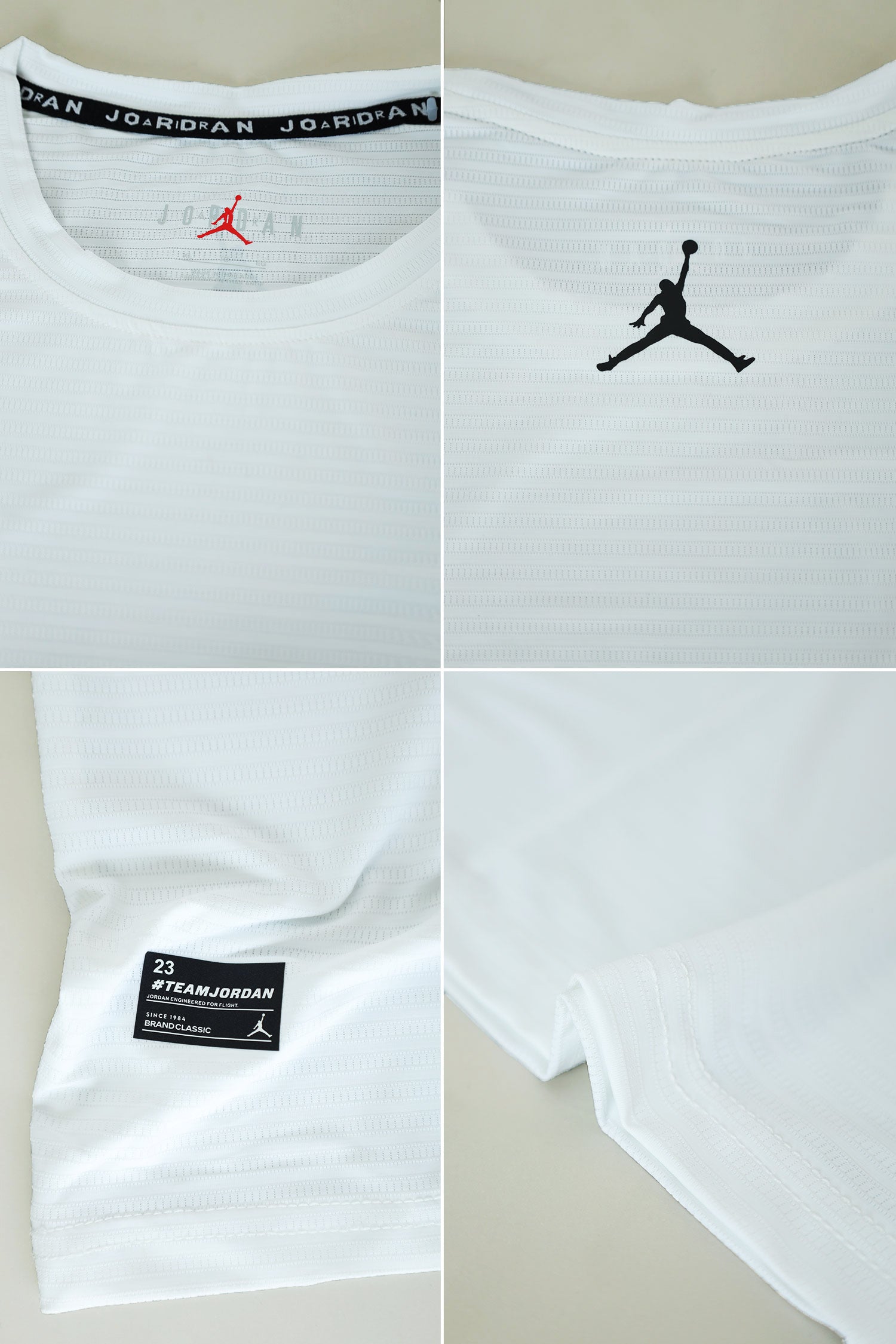 Jrdn Air Jst do it Textured Mesh Dry-Fit Tee