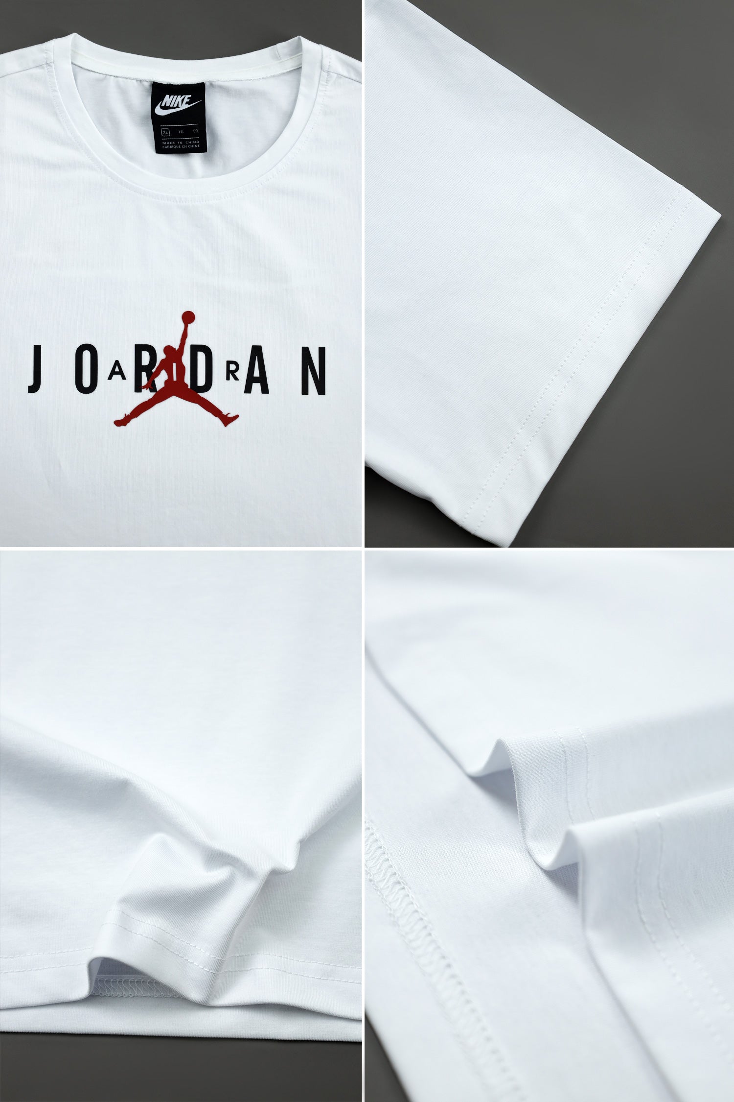 Jrdn Air Jumpman Stretch Round Neck T-Shirt