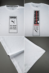Pma Performance Dry-Fit Tee with Classic Logo In White