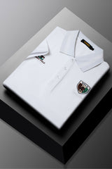 Turbo Polo Club Luxury Touch Men's Polo Shirt In White