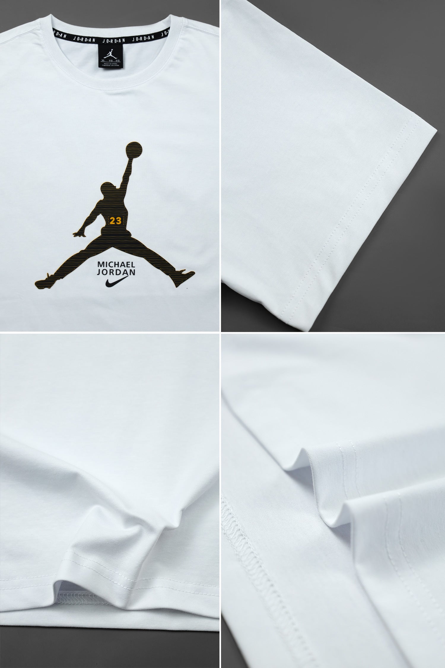 Jrdn Signature Air Flight 23 Elite Round Neck T-Shirt