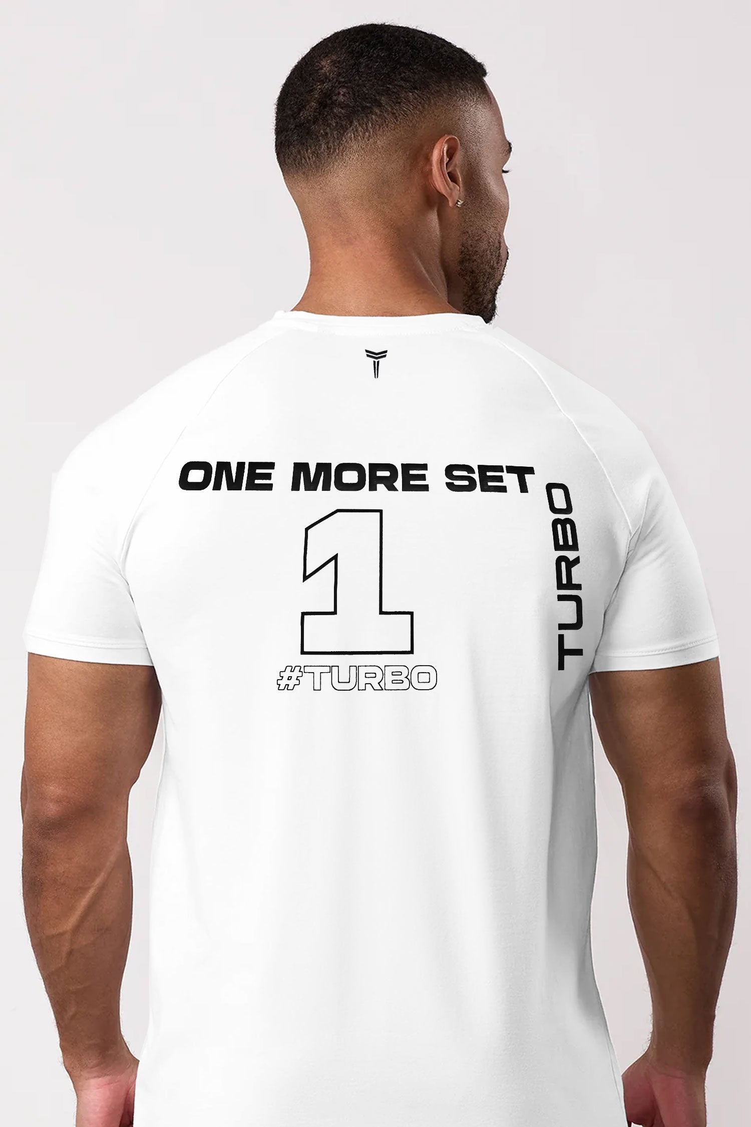Turbo 'Men's One More Set' Drop Shoulder Dry-Fit Tee