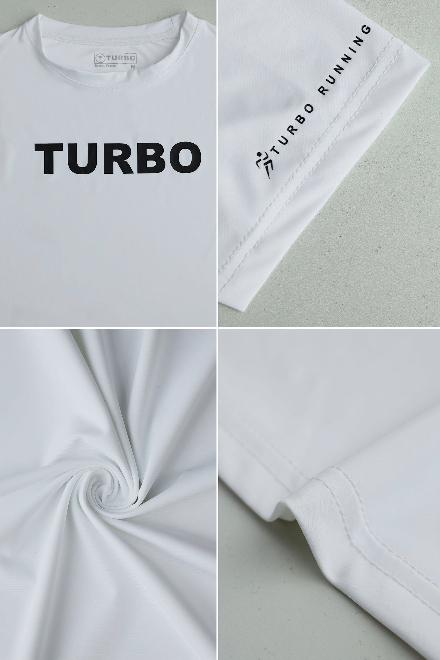 Turbo 'The Running Club' Performance Dry-Fit Tee