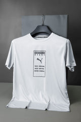 Pma Performance Dry-Fit Tee with Classic Logo In White