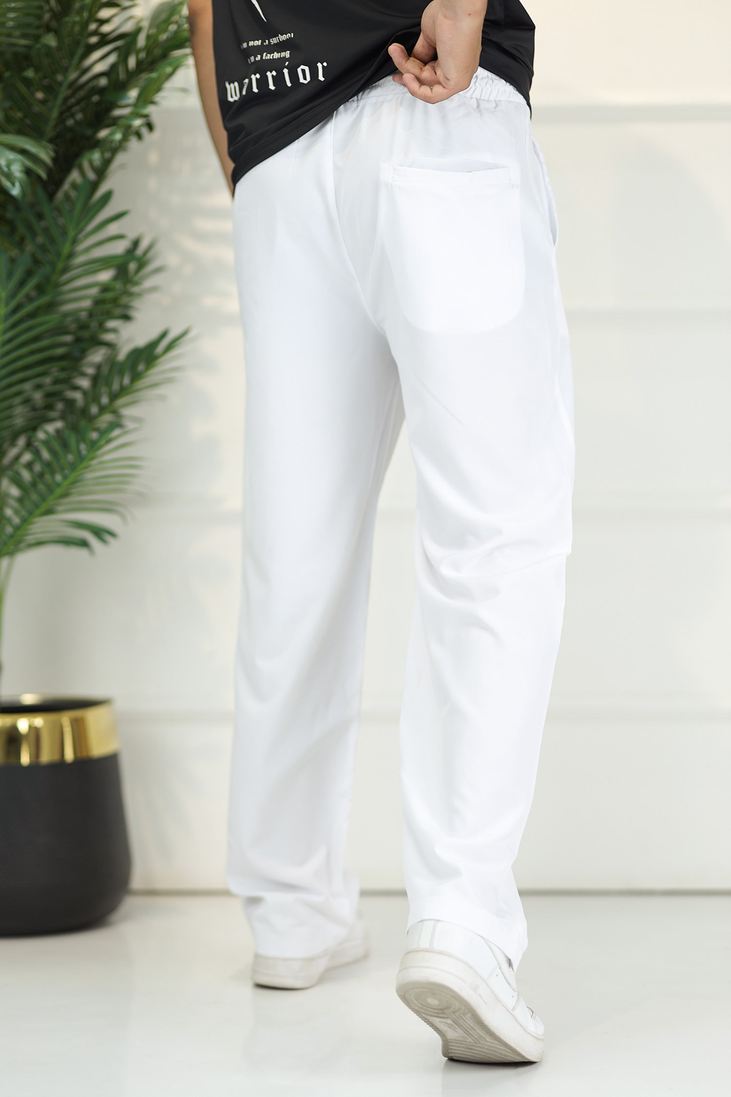 Turbo Urban Micro Box Plate Loose Bottom Trouser