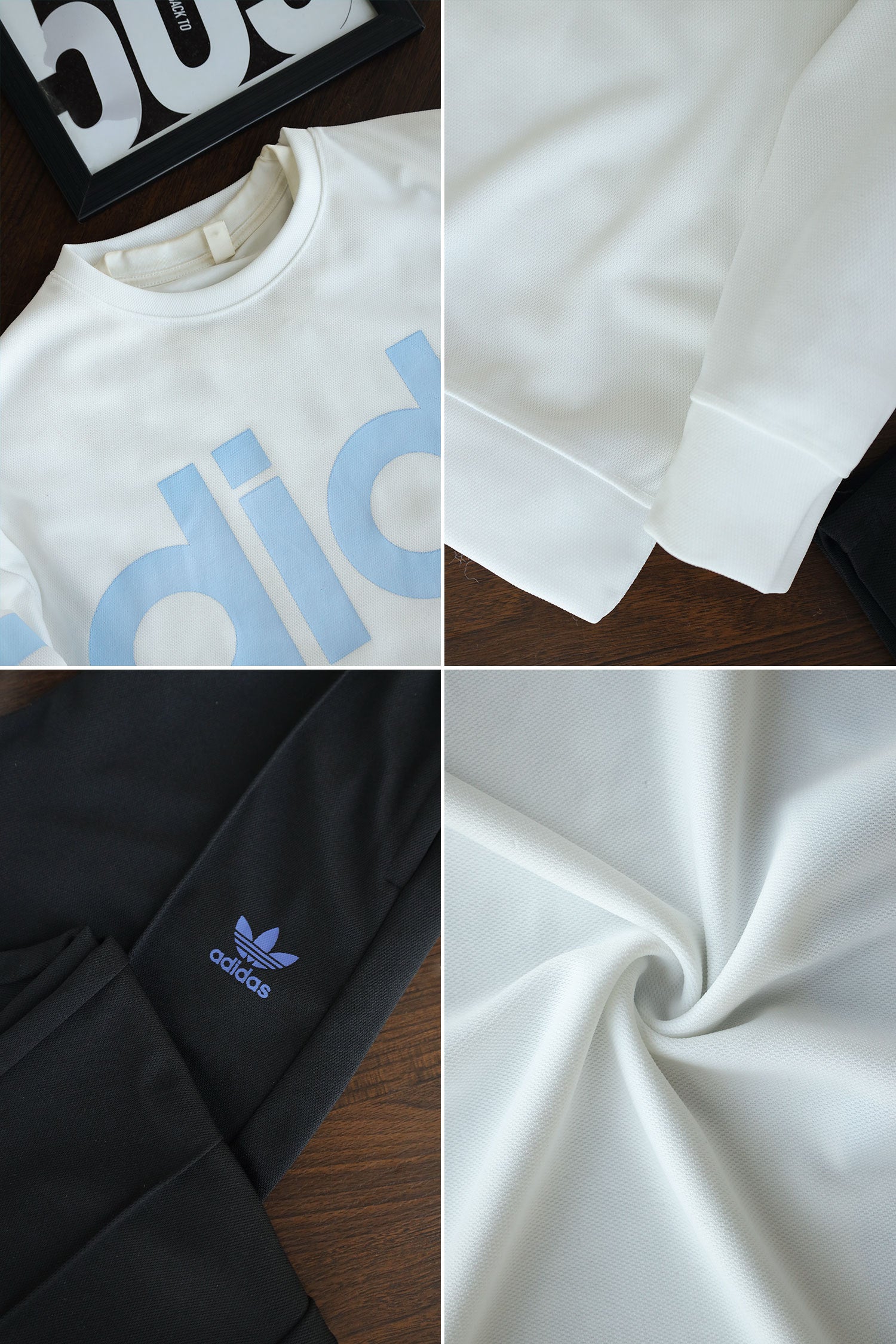 Adds Spellout Crew Round Neck Tracksuit