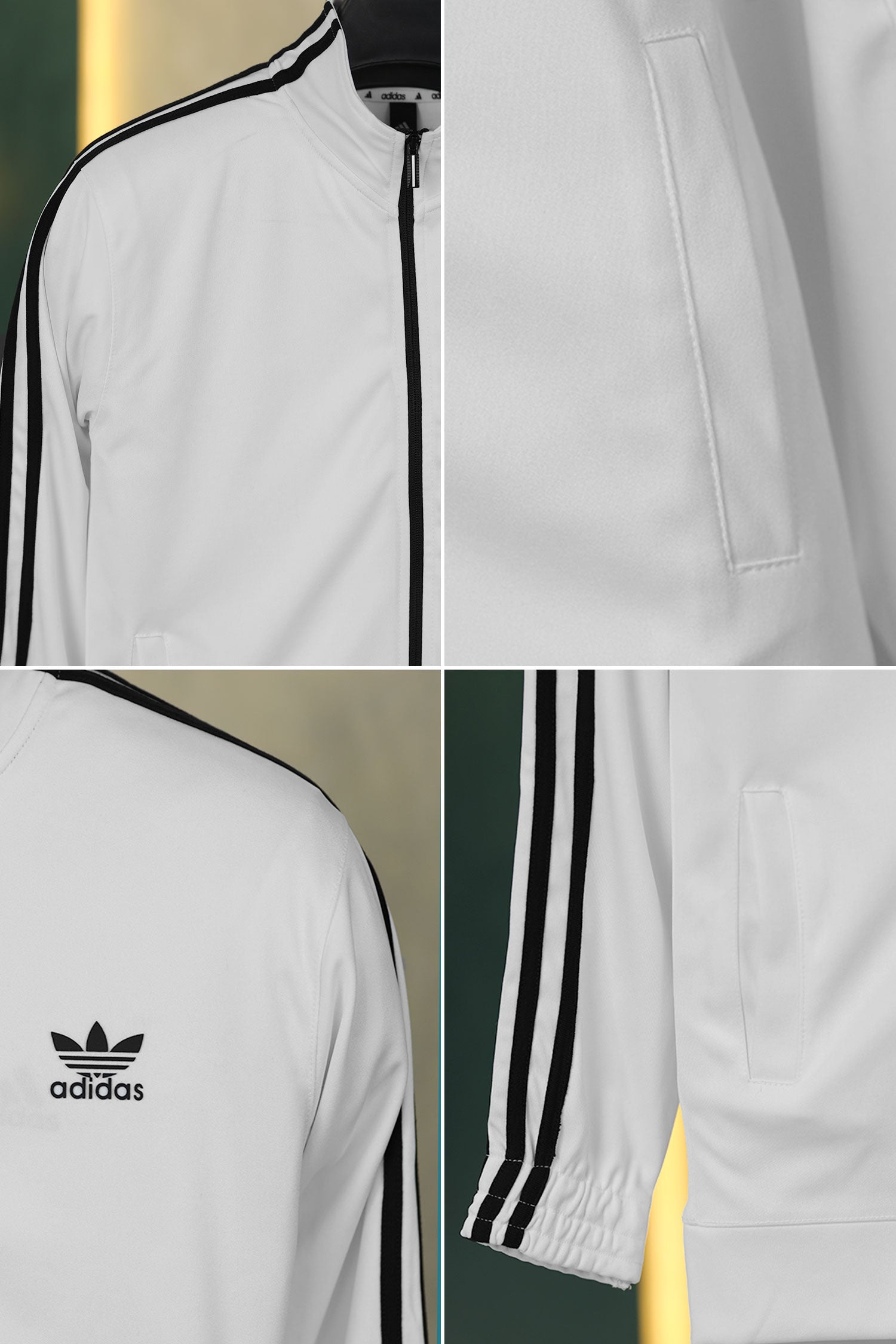 Adds 3-Stripes Signature Men Zipper Upper