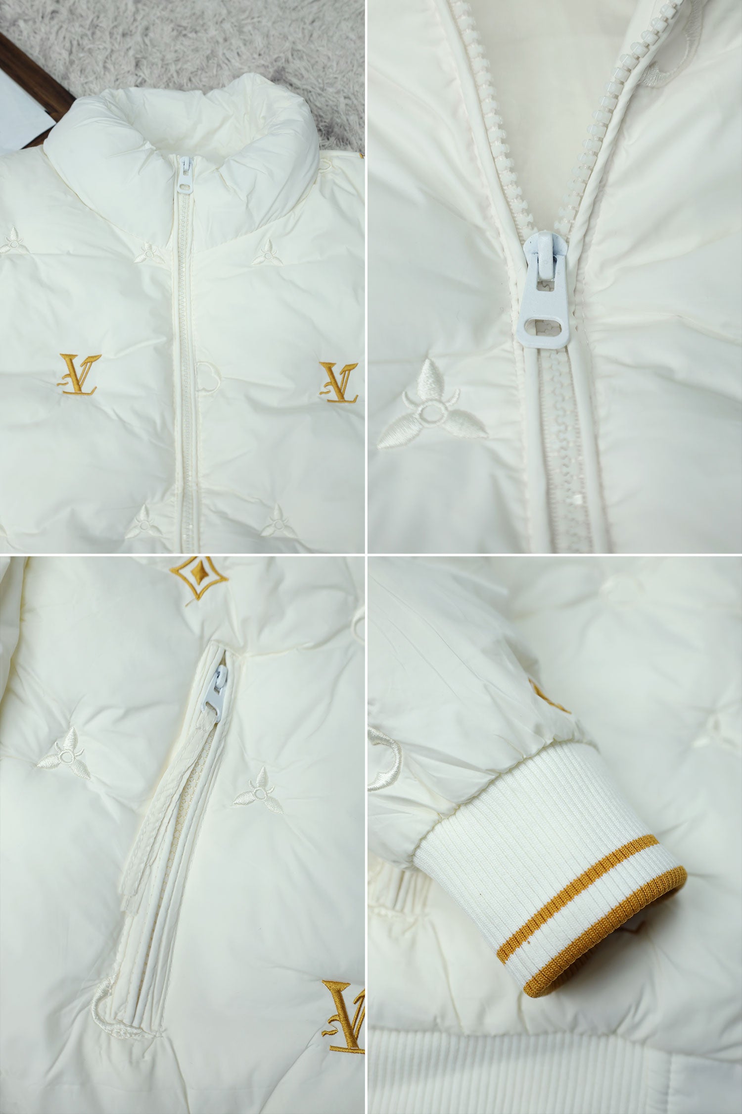 Luis Vten Embossed Branding Imported Puffer Jacket