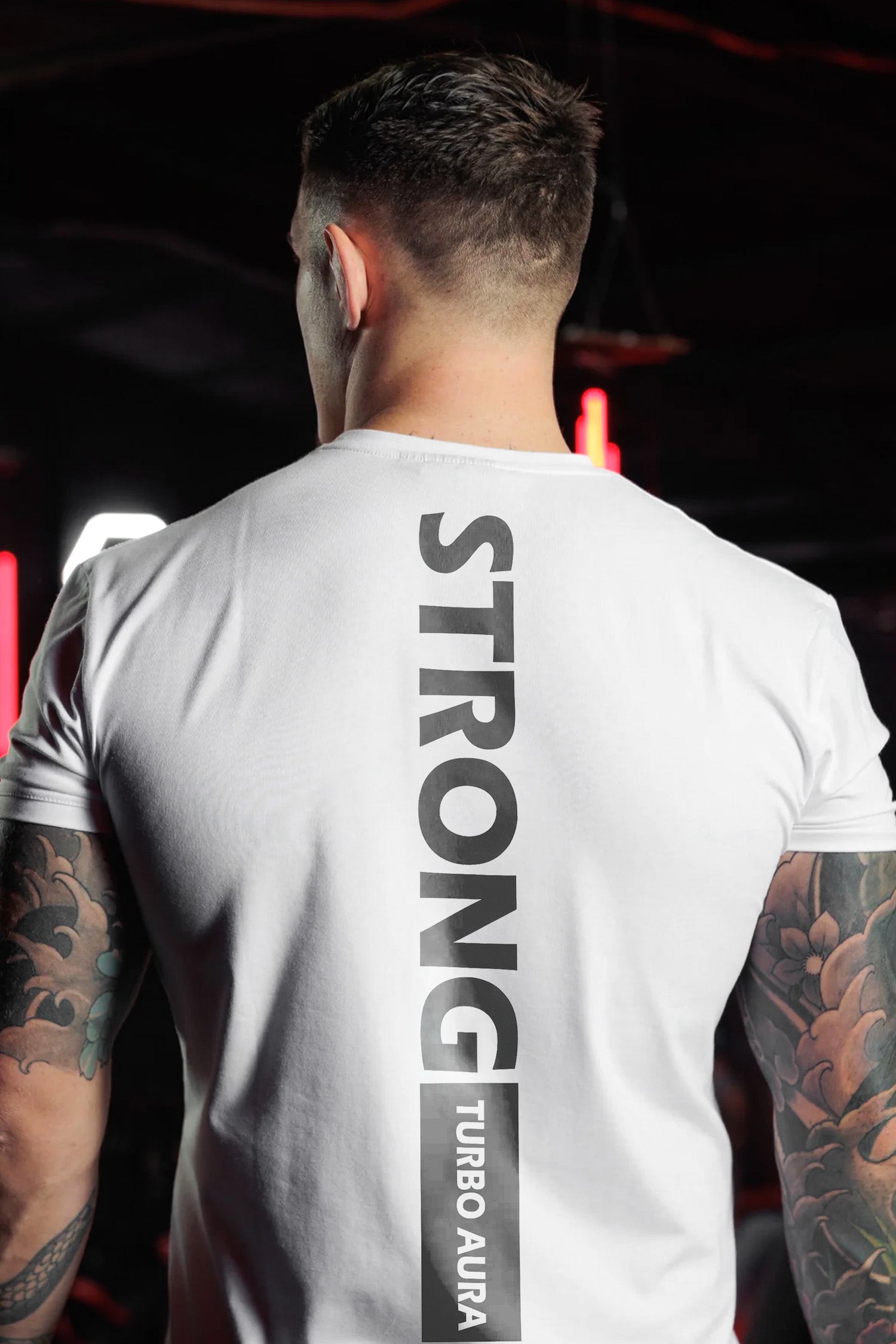 Turbo 'Strong Aura' Statement Series Dry-Fit Tee