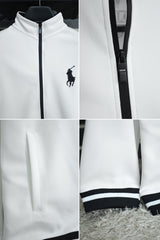 Polo Rph Lren Signature Men Zipper Upper In White