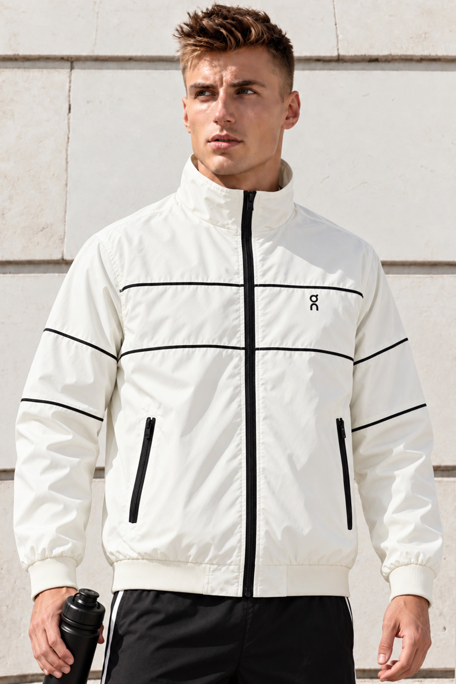On Clud Performance Volt Imp Men Sports Jacket In White