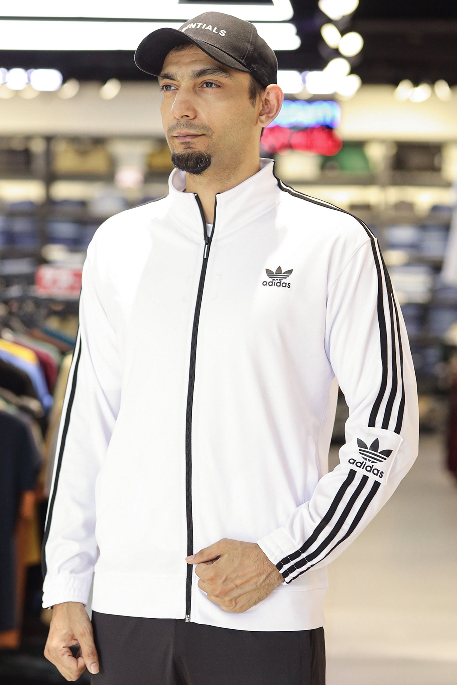 Adds 3-Stripes Signature Men Zipper Upper