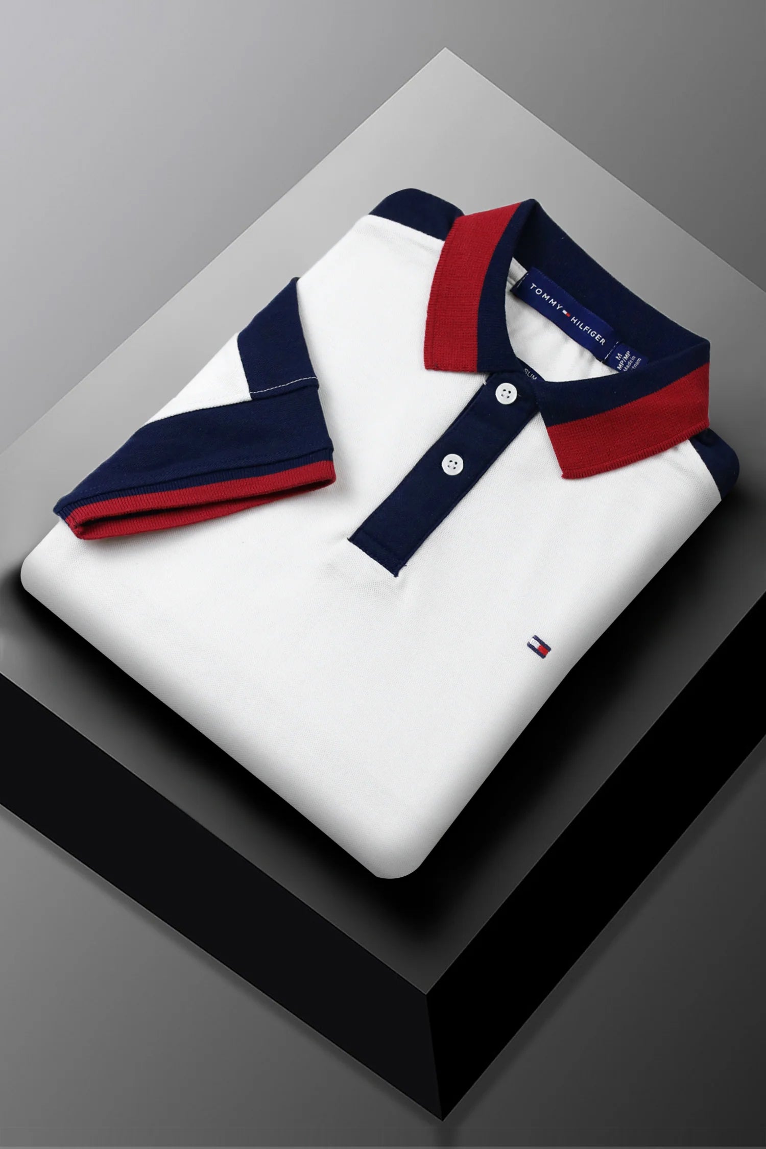 Tomy Signature Dual Tone Men's Polo Shirt