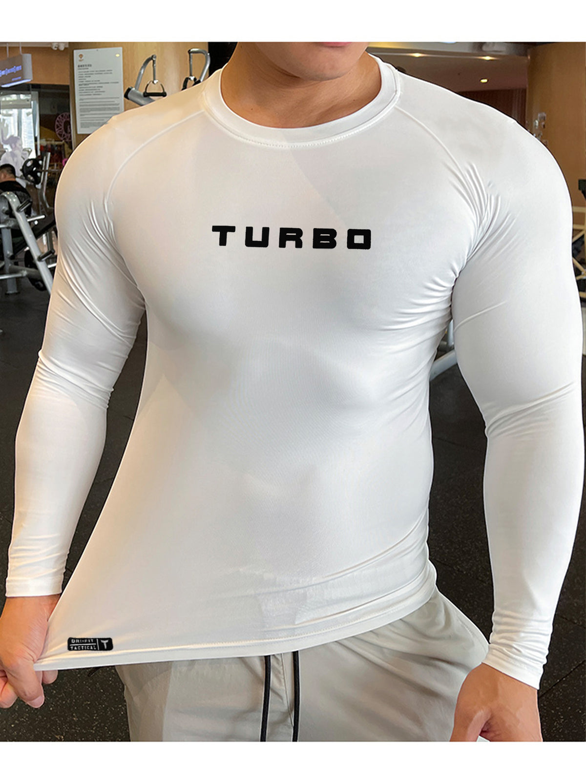 Turbo Writing Micron Activewear Full Sleeve Shirt