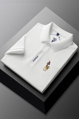Rph Lren Polo Big Pony Men's Polo Shirt In White