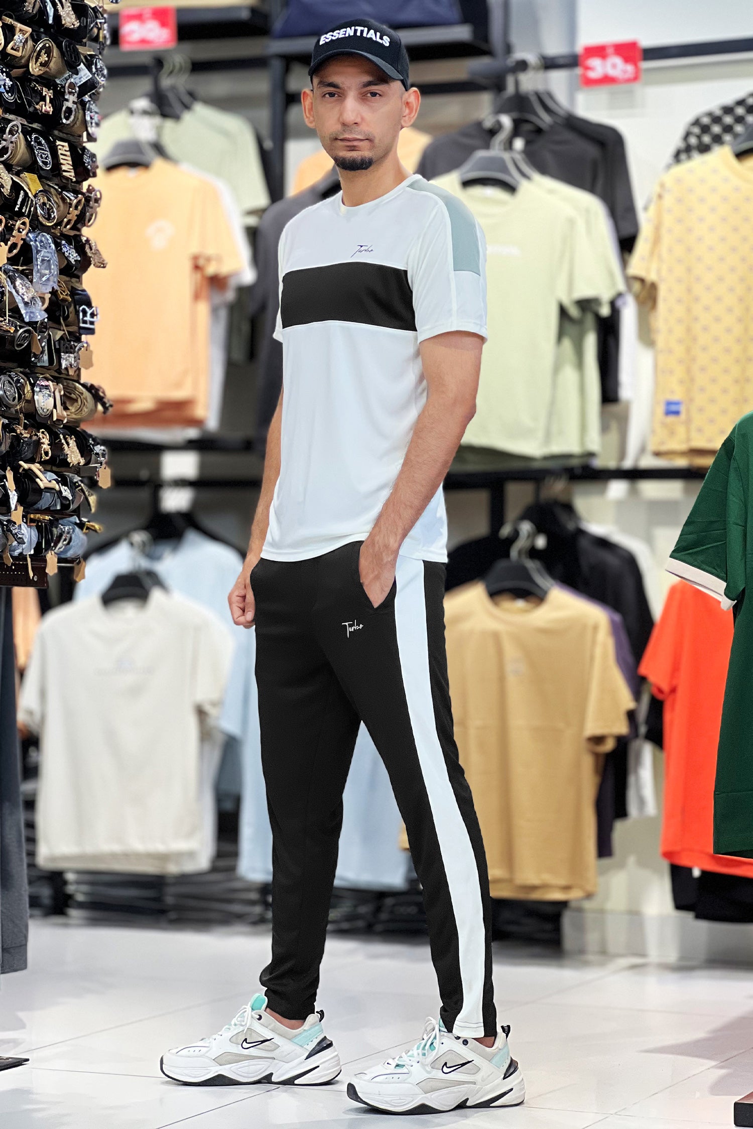 Turbo Color-Block Pannel Quick-Dry Tracksuit