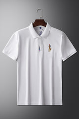 Rph Lren Polo Big Pony Men's Polo Shirt In White