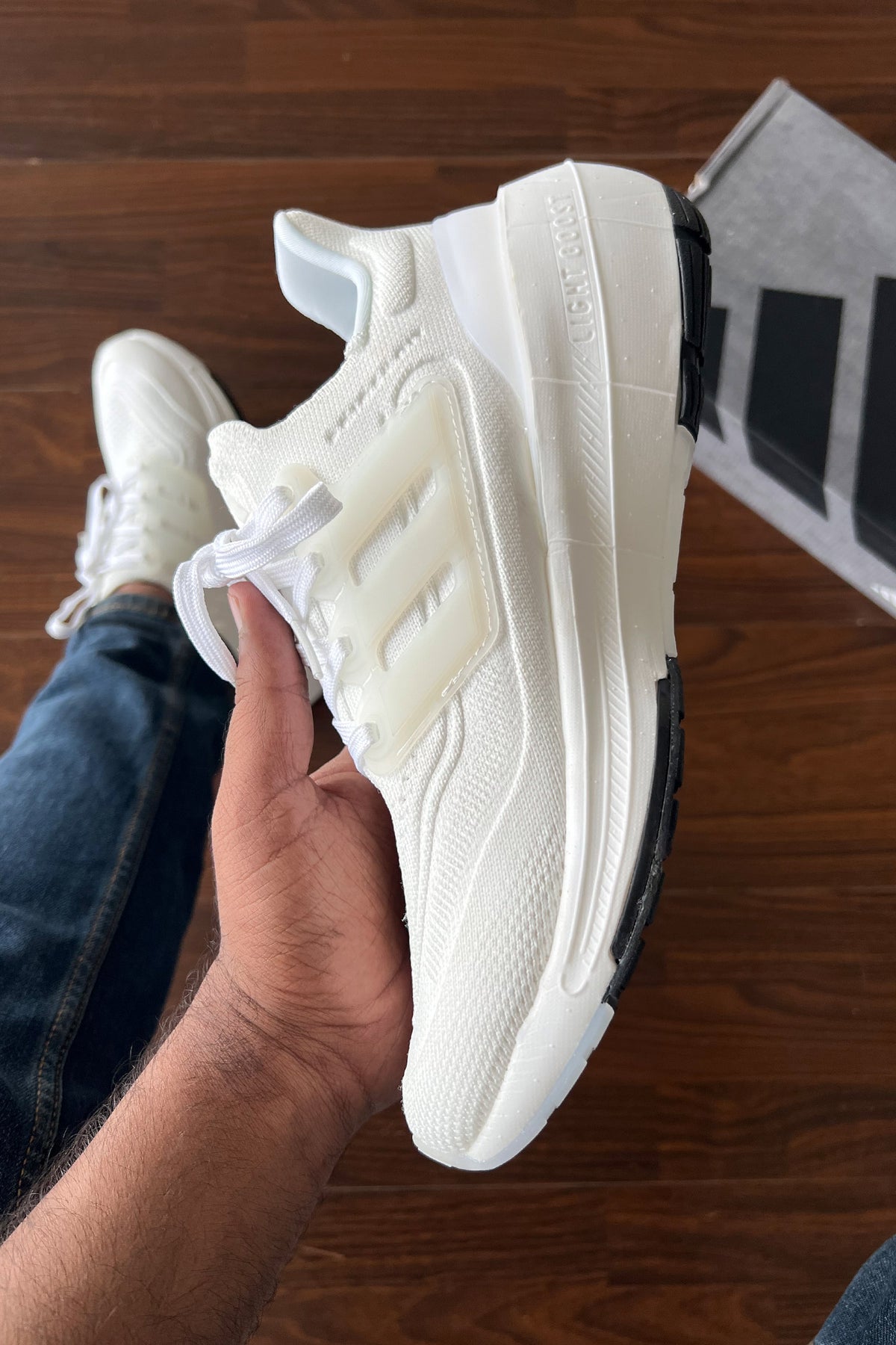 Adds UltraBoost Light 23 Sneakers In White