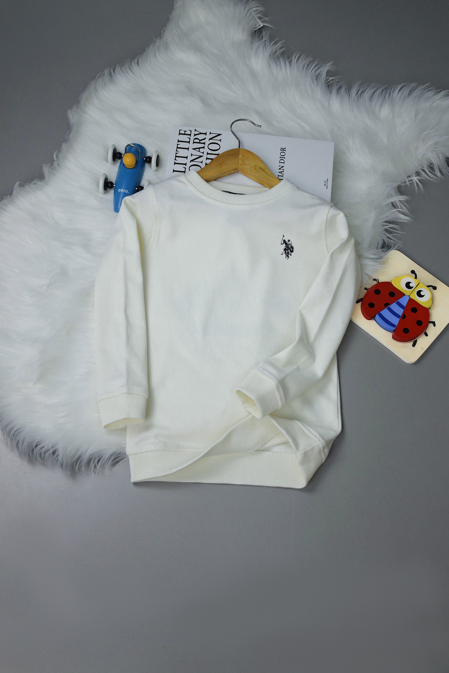 U.S. Polo Assn Round Neck Unisex Kids SweatShirt