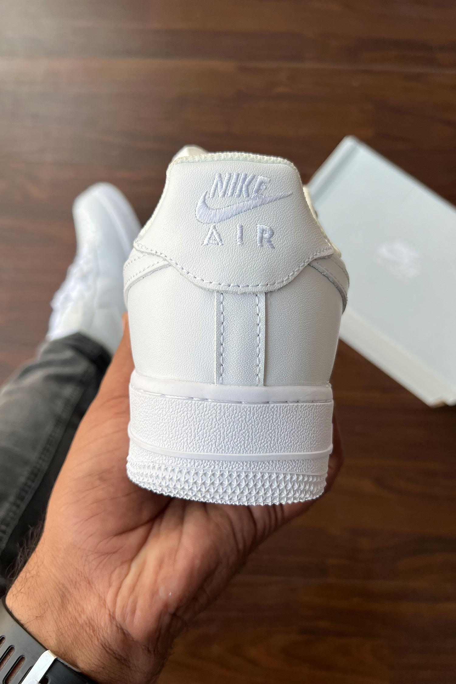 Men's Nke Air Force 1 Sneakers In White