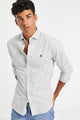 Polo Rph Lren Stripe Poplin Cotton Casual Shirt