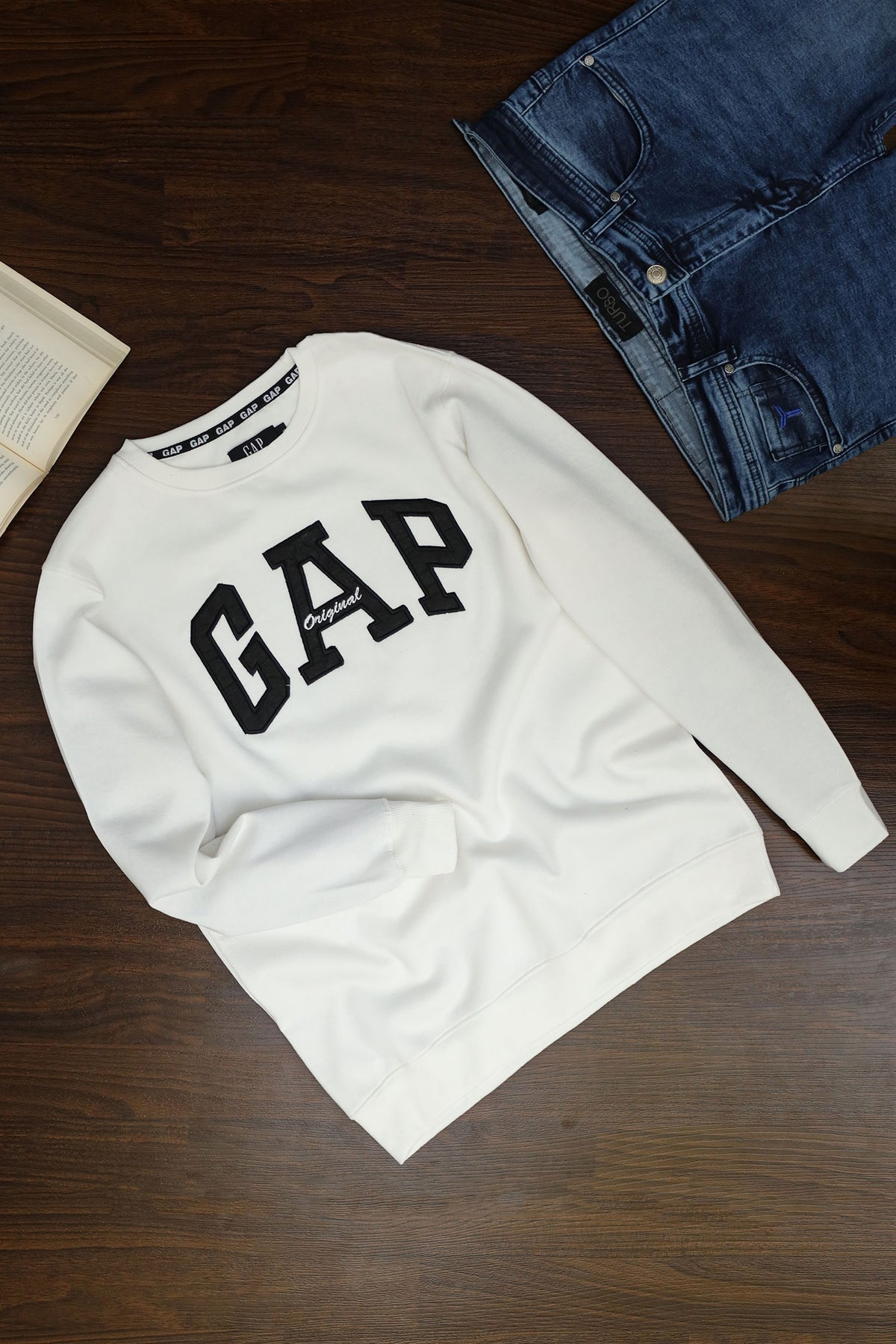 GP Aplic Arch logo Full Sleeves Men's Sweatshirt