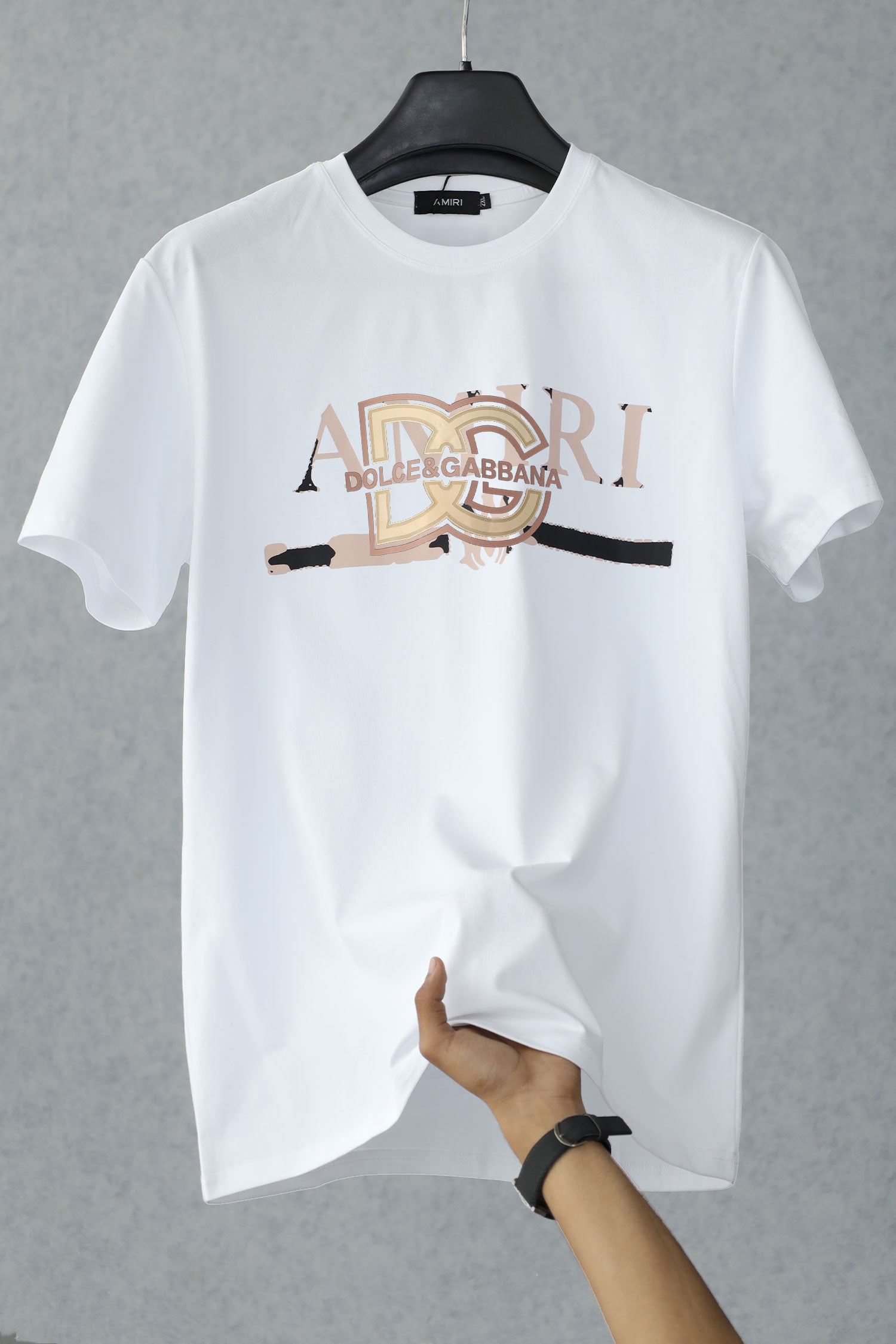 Amri Belt Graphic Imported Round Neck T-Shirt