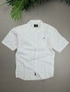 Turbo Wave Texture Crochet Casual Shirt