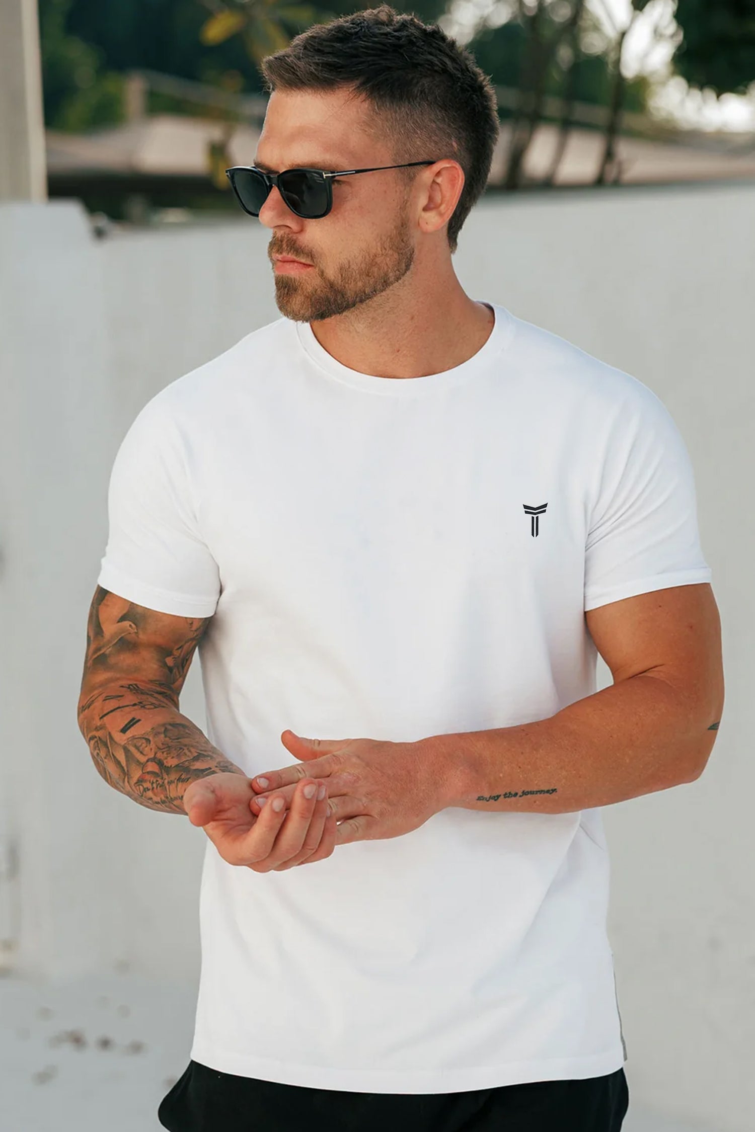 Turbo 'The Gymrat Manifesto' Graphic Performance Dry-Fit Tee