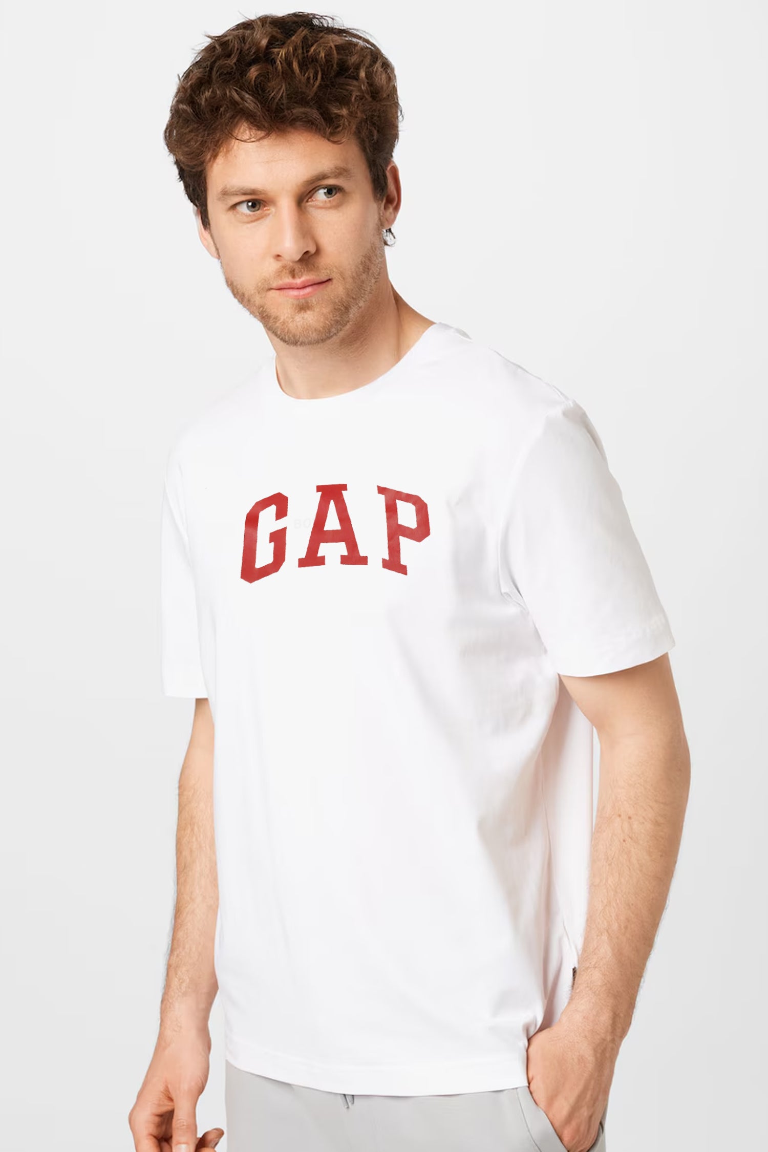 Gp Organic Graphic Slogan Crew Neck Tee