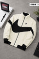 Nke Wind-Runner Swoosh Double Sided Imported Sherpa Puffer Jacket