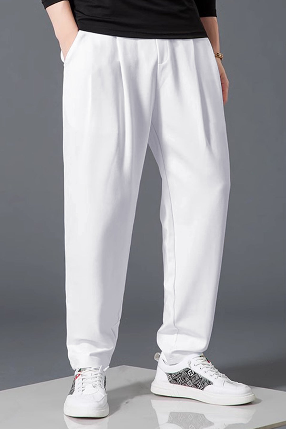 Relaxed Straight Baggy Loose Bottom Trouser