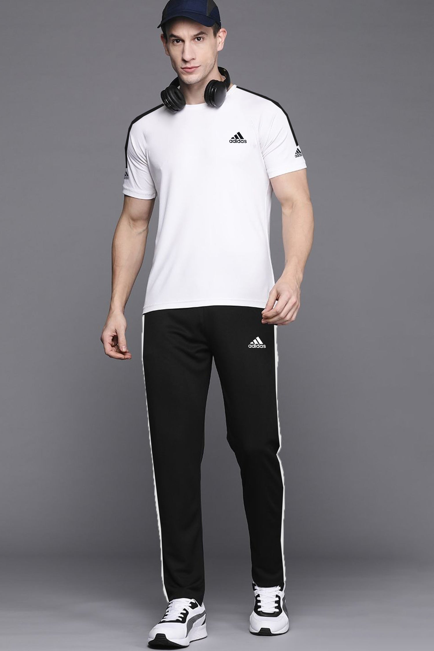 Adds Premium Tri-Line Quick-Dry Tracksuit