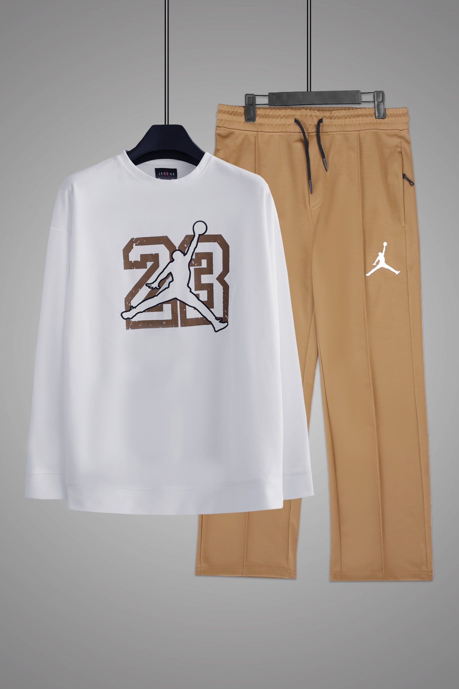 Jrdn Flight Essential Oversized Round Neck Tracksuit