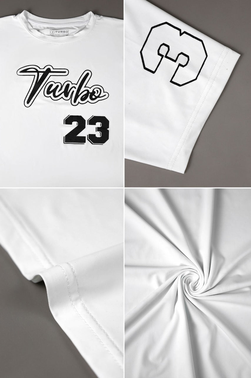 Turbo Heritage '23' Throwback Script Dry-Fit Tee