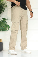 Turbo 'Recon' Division Zip-Detail Loose Bottom Cargo Trouser