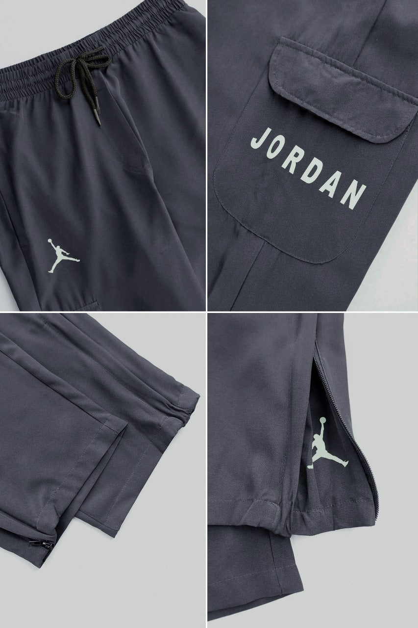 Jrdn 'Flare-Zip' Tactical Cargo-Style Micron Sportswear Trouser