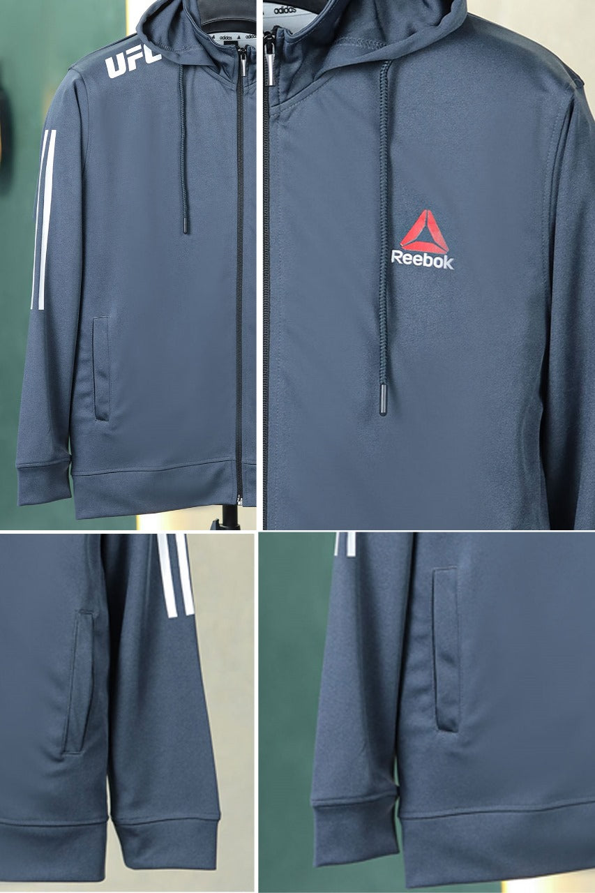 Reebk UFC Walkout Training Hood Style Men Zipper Upper