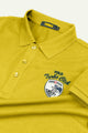 Turbo Bostn Cltics Team Men's Polo Shirt In Mustard Yellow