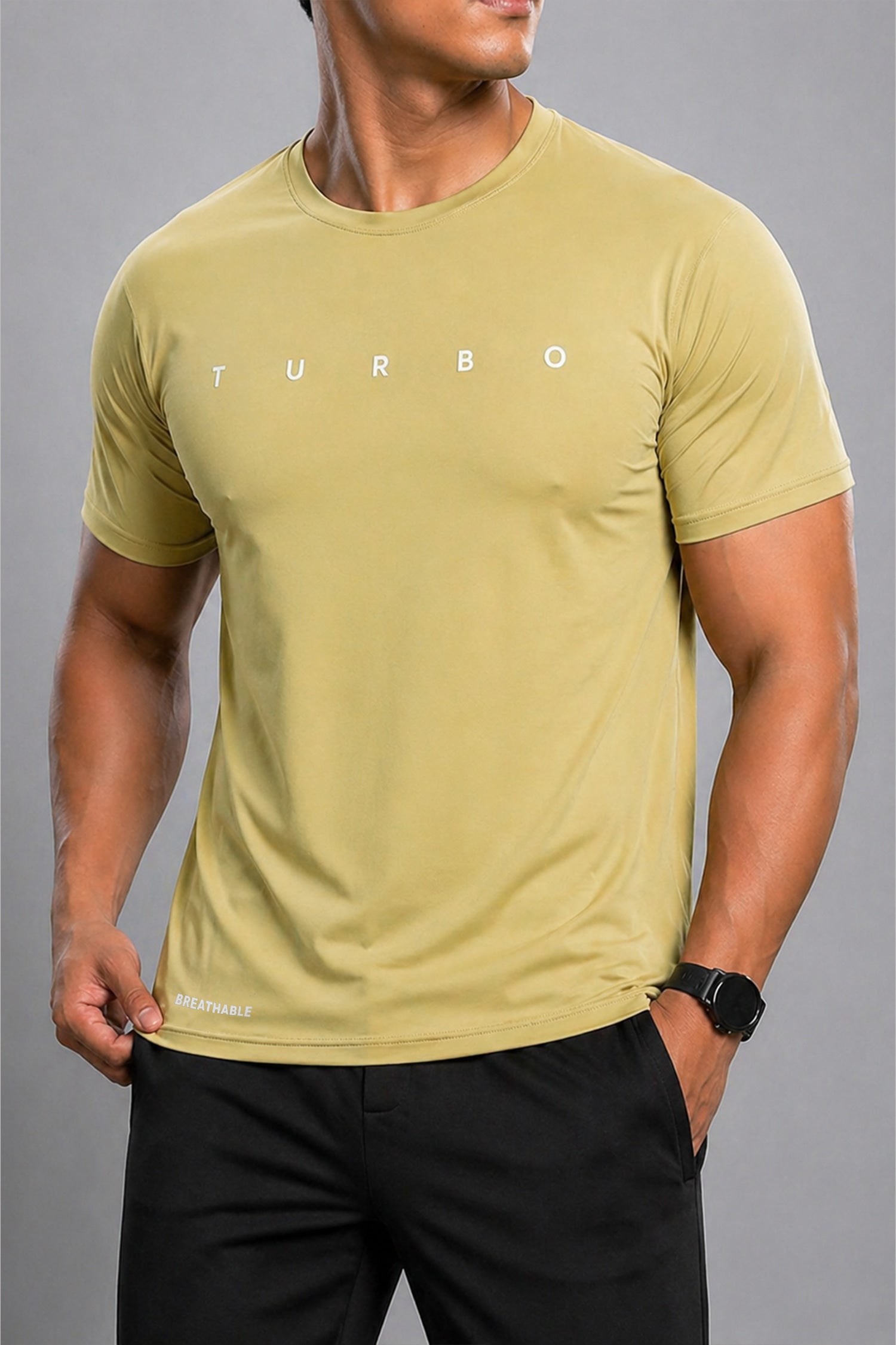 Turbo Alpha Gym Stringer Imp Dry-Fit Tee