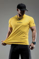 Turbo 'The Active Dept.' Performance Dry-Fit Tee In Yellow