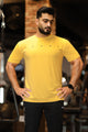 Turbo Multi-Sport Versatile Performance Dry-Fit Tee In Yellow